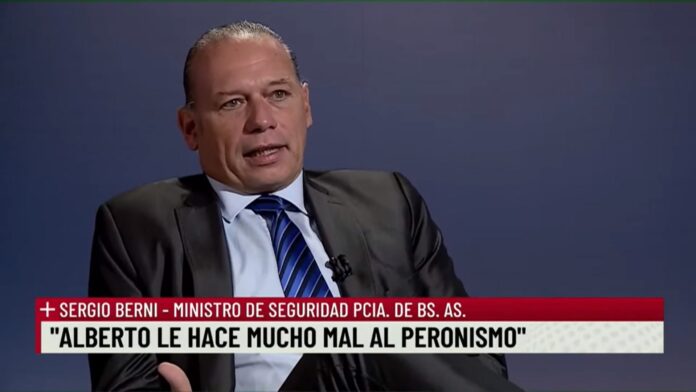 Berni: “El Presidente no es un muerto político, porque los muertos no molestan”