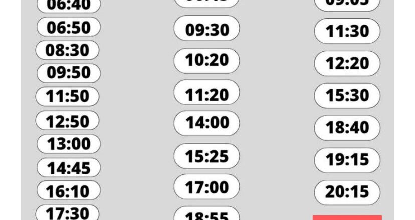 Horarios de Expreso/ Unión Platense