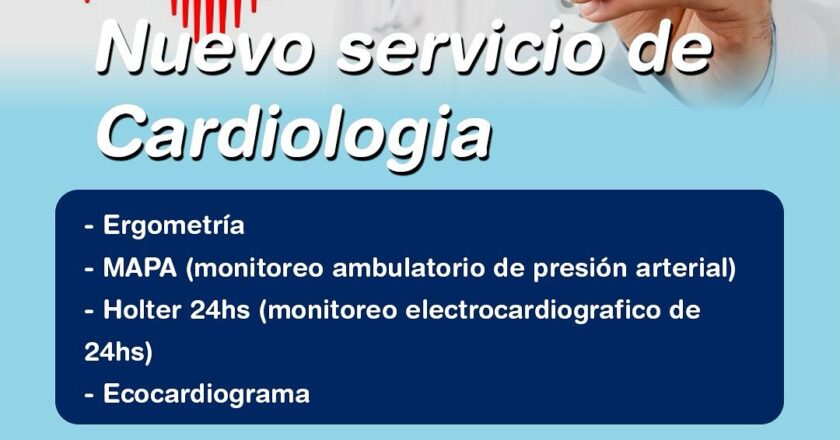 Nuevo servicio: Cardiología