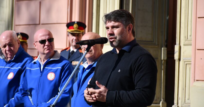 El sábado por la mañana se realizó el desfile conmemorativo a los 30 años de la Escuela de Cadetes ‘Horacio Villarreal’ en la plaza San Martín.