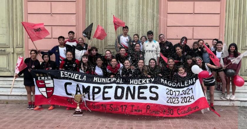 La Escuela Municipal de Hockey de Magdalena se consagró campeona de la Copa Challenger 2024