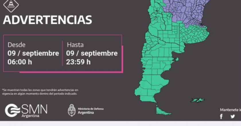  Rige una alerta por humo en la Provincia: Magdalena entre las localidades afectadas