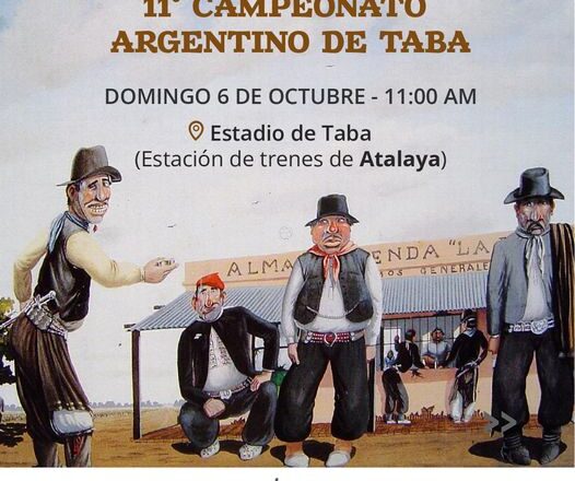 11° CAMPEONATO ARGENTINO DE TABA EN ATALAYA