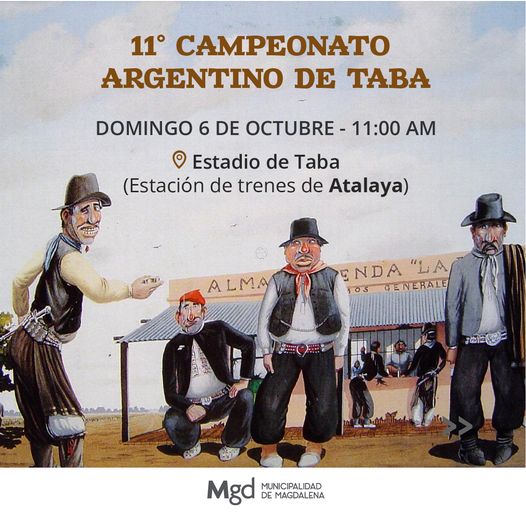 11° CAMPEONATO ARGENTINO DE TABA EN ATALAYA