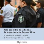 Acto por el Día de la Policía