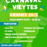 ¡El Carnaval llega a Vieytes!