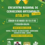 Encuentro Regional de Cerveceros Artesanales en Atalaya: edición Pre San Patricio!