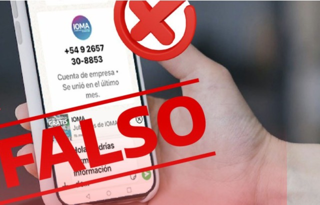 Estafas virtuales: IOMA advierte y llama a la prevención