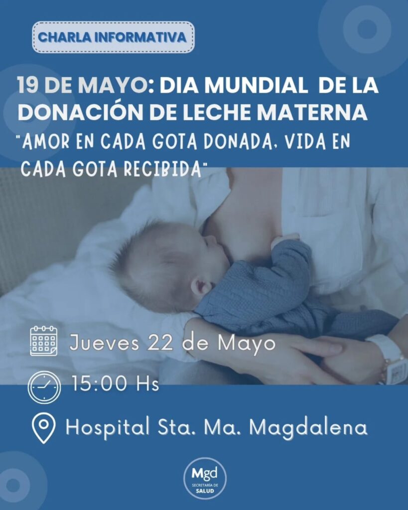 CHARLA INFORMATIVA PARA MADRES LACTANTES