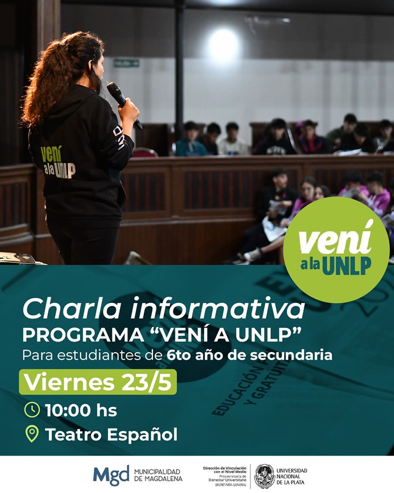 ¡La UNLP llega a Magdalena!