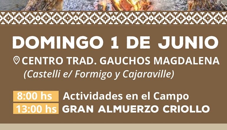 Faltan 4 días para la Fiesta del Cordero en Magdalena!