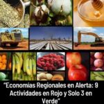 “Economías Regionales en Alerta: 9 Actividades en Rojo y Solo 3 en Verde”