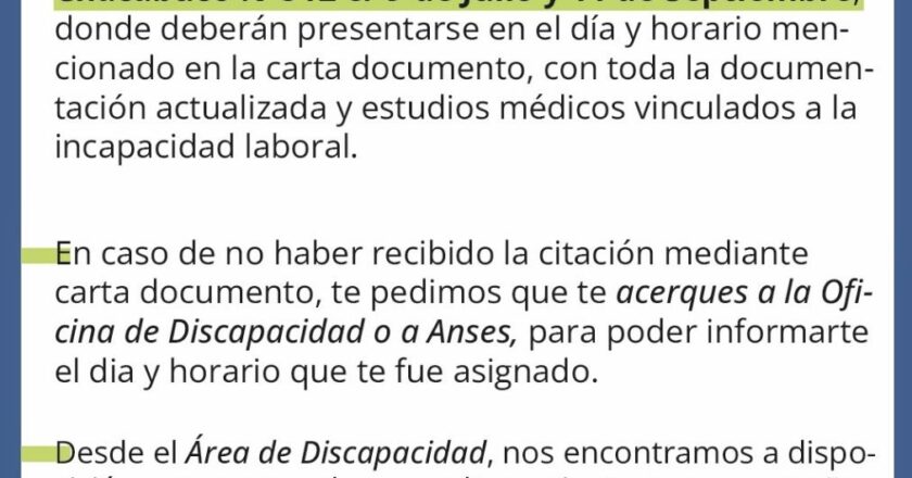 Auditorías de Pensiones por Invalidez: importante información para beneficiarios