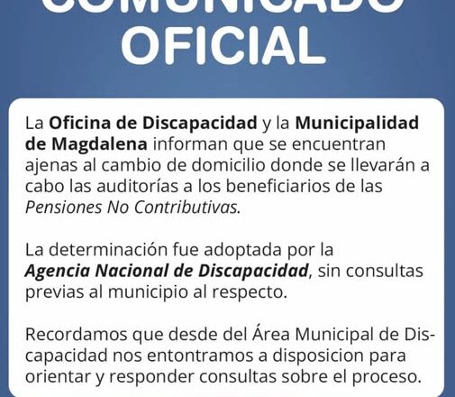 COMUNICADO OFICIAL
