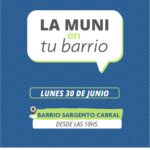 La Muni en tu Barrio llega al B. Sargento Cabral