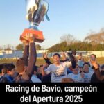 Racing de Bavio, campeón del Apertura 2025