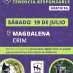 ¡Nueva jornada de castraciones gratuitas en Magdalena!