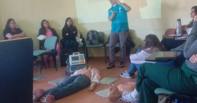 Capacitación en RCP avanzada en el Hospital