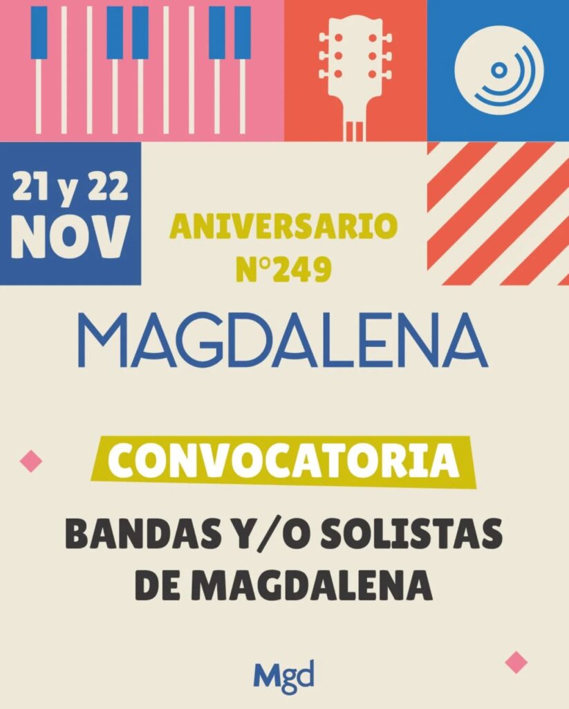 ¡Se viene el 249° aniversario de Magdalena y queremos que seas parte!