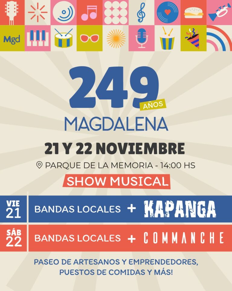 ¡Se viene un nuevo cumple de Magdalena!